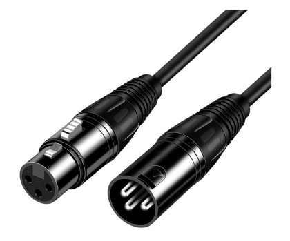 Kabel i złączka MOZOS Kabel mikrofonowy XLR 3M